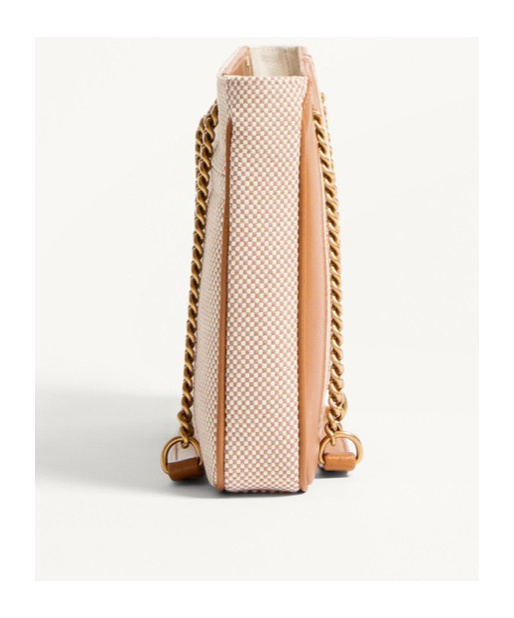 Valentino Small Viva Superstar Canvas Shoulder Bag In Brown