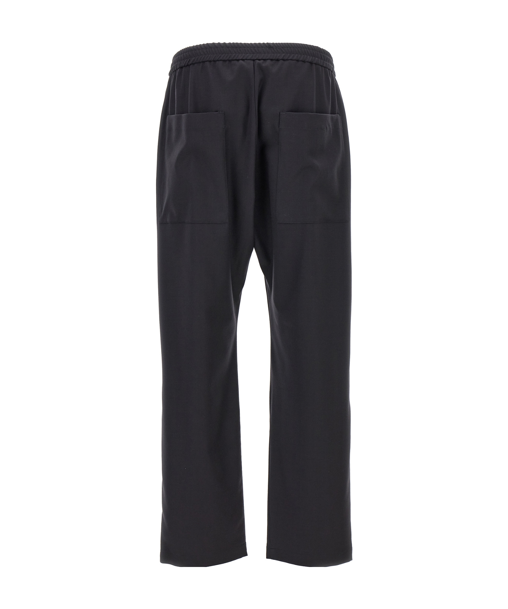 Shop Barena Venezia Bativoga Trousers In Black