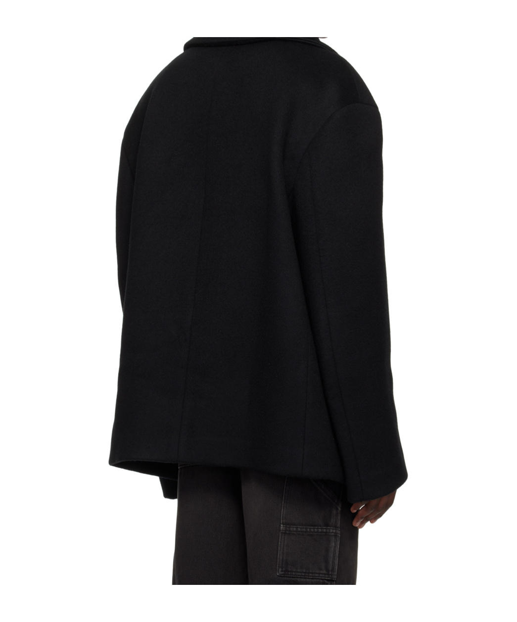 We11 Done Double-breasted Peacoat