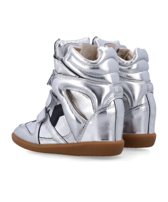 Isabel Marant Round-toe High-top Casual Shoes In Gray