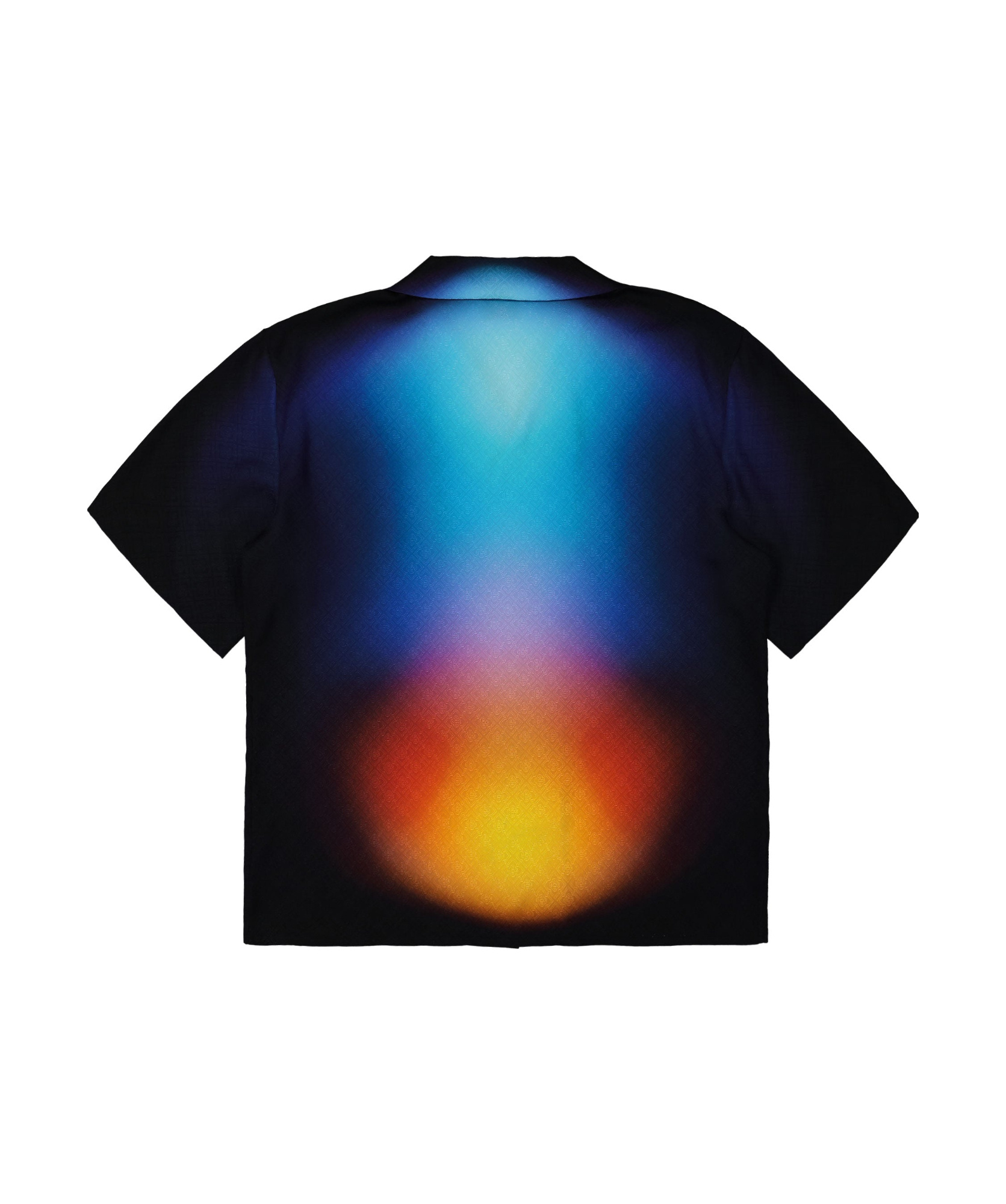 CASABLANCA CASABLANCA GRADIENT DETAILED SHORT SLEEVED SHIRT