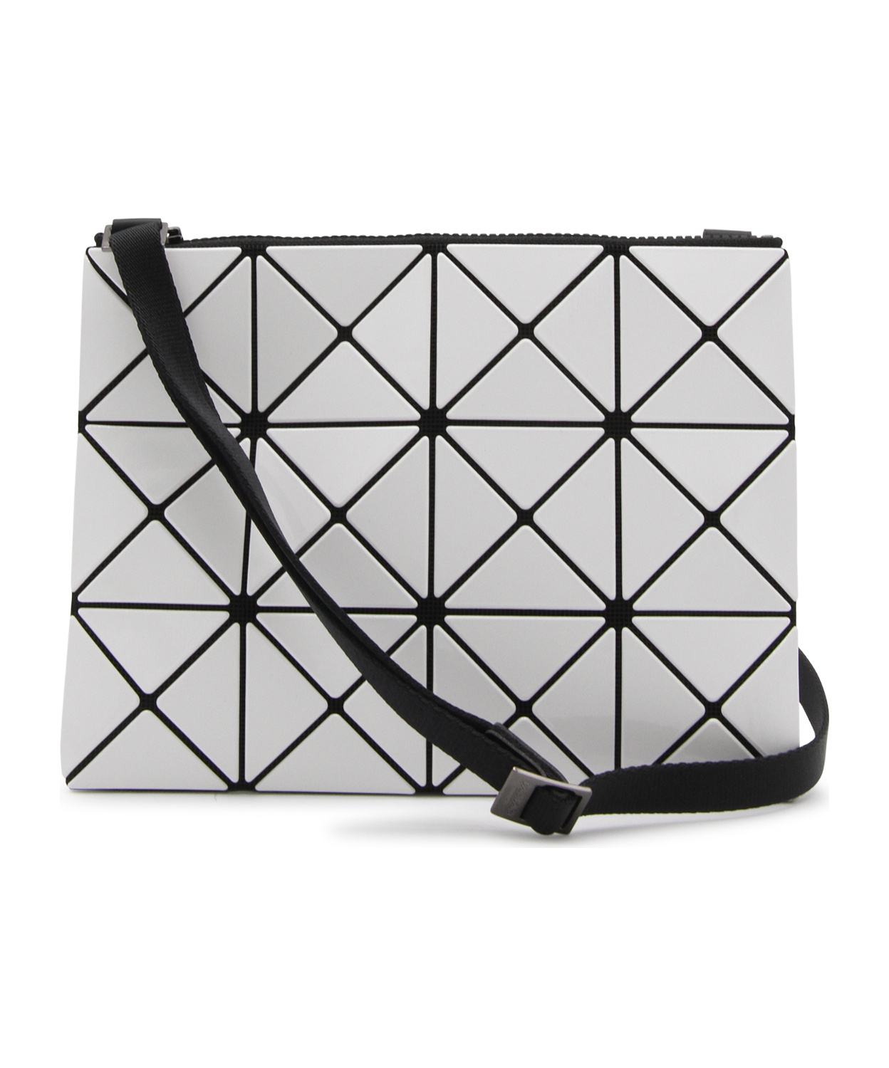 Bao Bao Issey Miyake Lucent Gloss Geometric Crossbody Bag In Gray