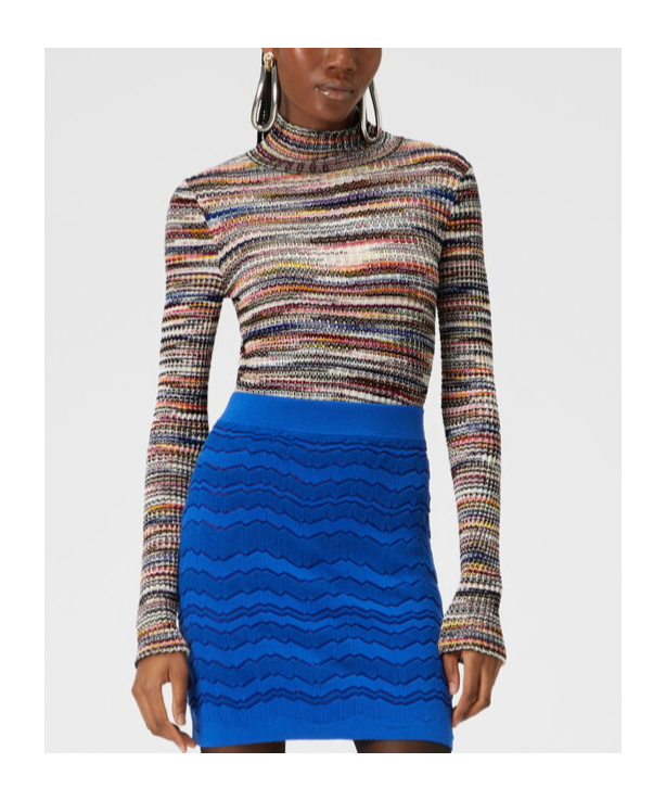 Shop Missoni Striped Sweater In Multicolor