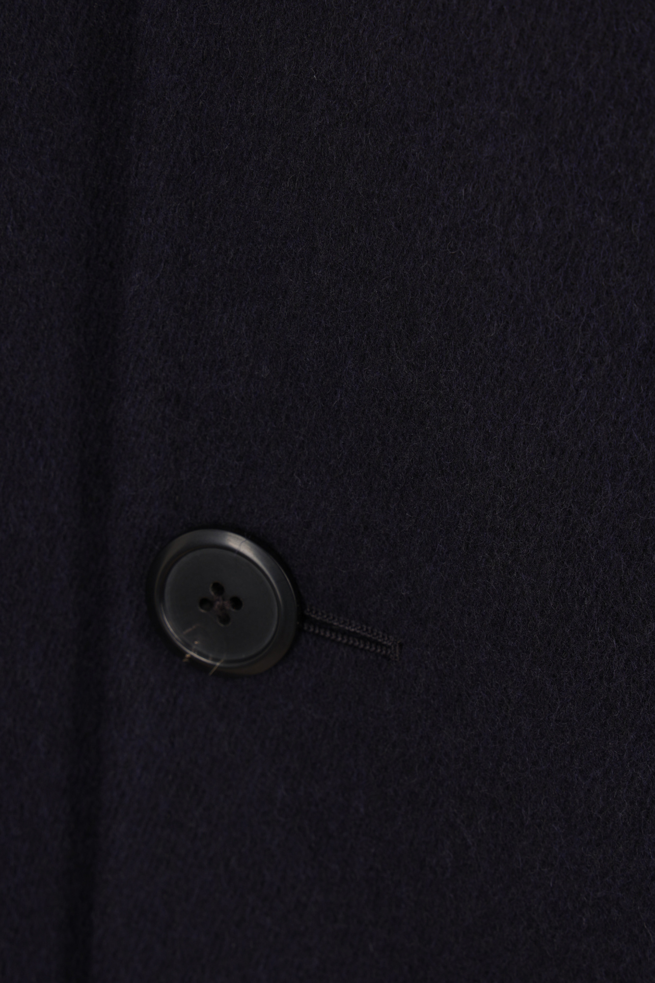 Prada Single-breasted Wool Coat In Blue