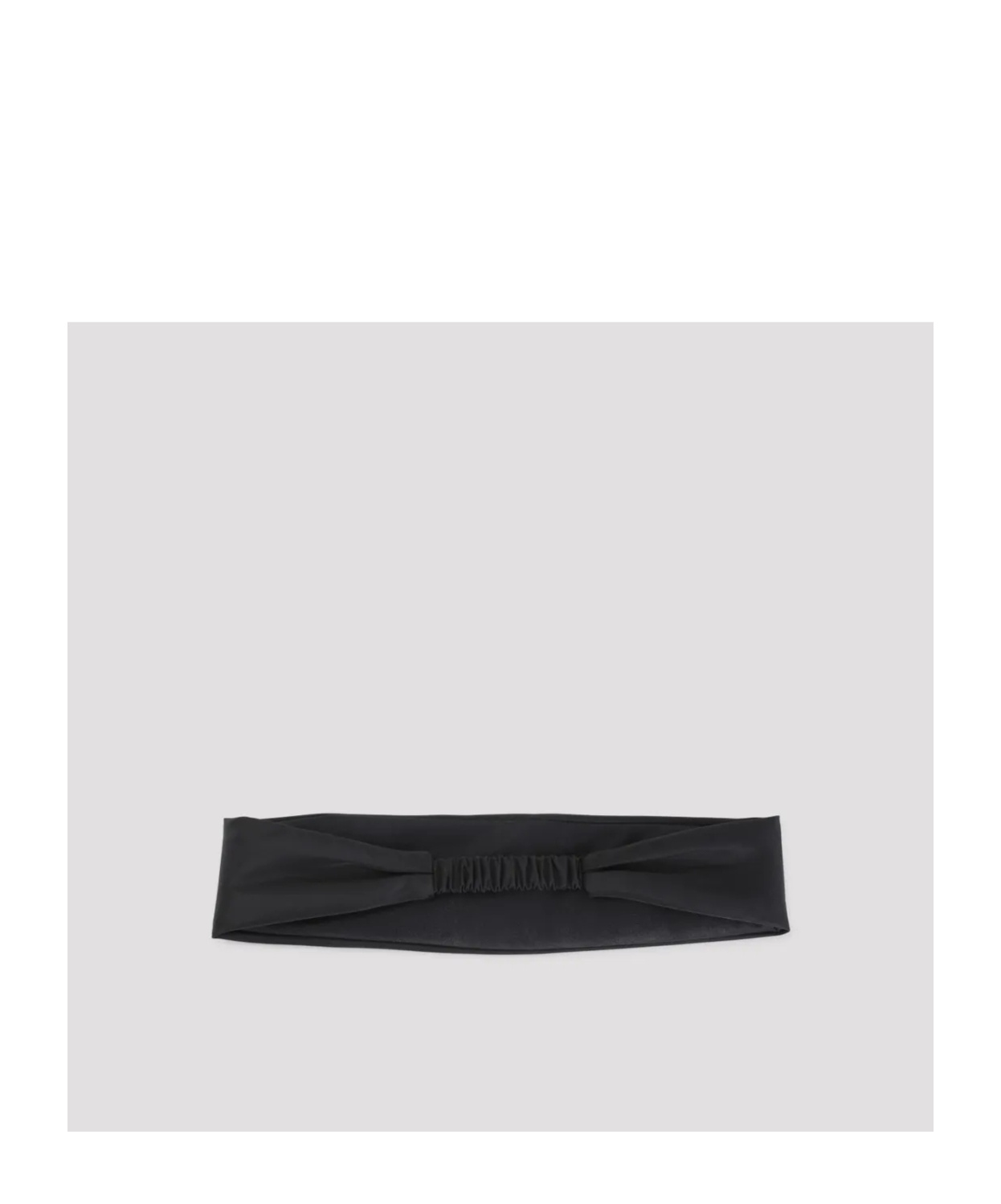 PRADA GOLD LOGO HAIRBAND