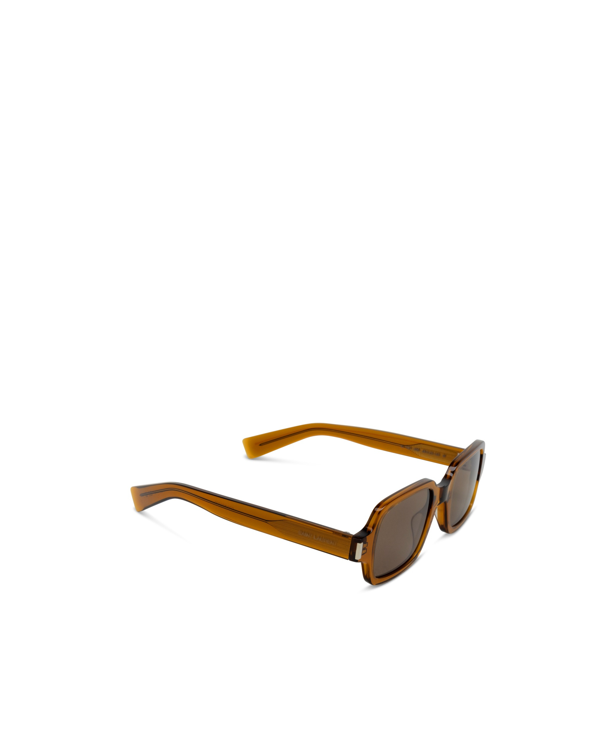 Saint Laurent Eyewear Square Frame Sunglasses In Green