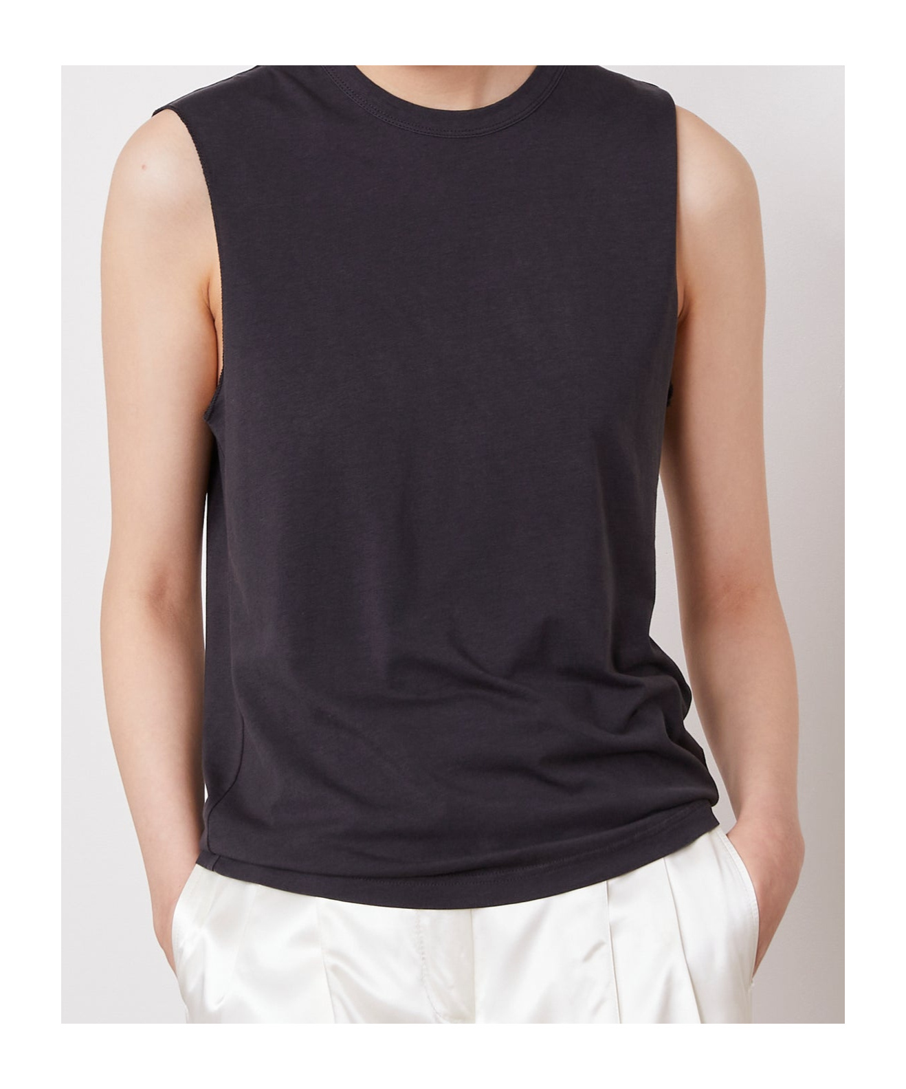 Officine Generale Officine Générale Tank Tee Pgmt Dye Lyocell Co