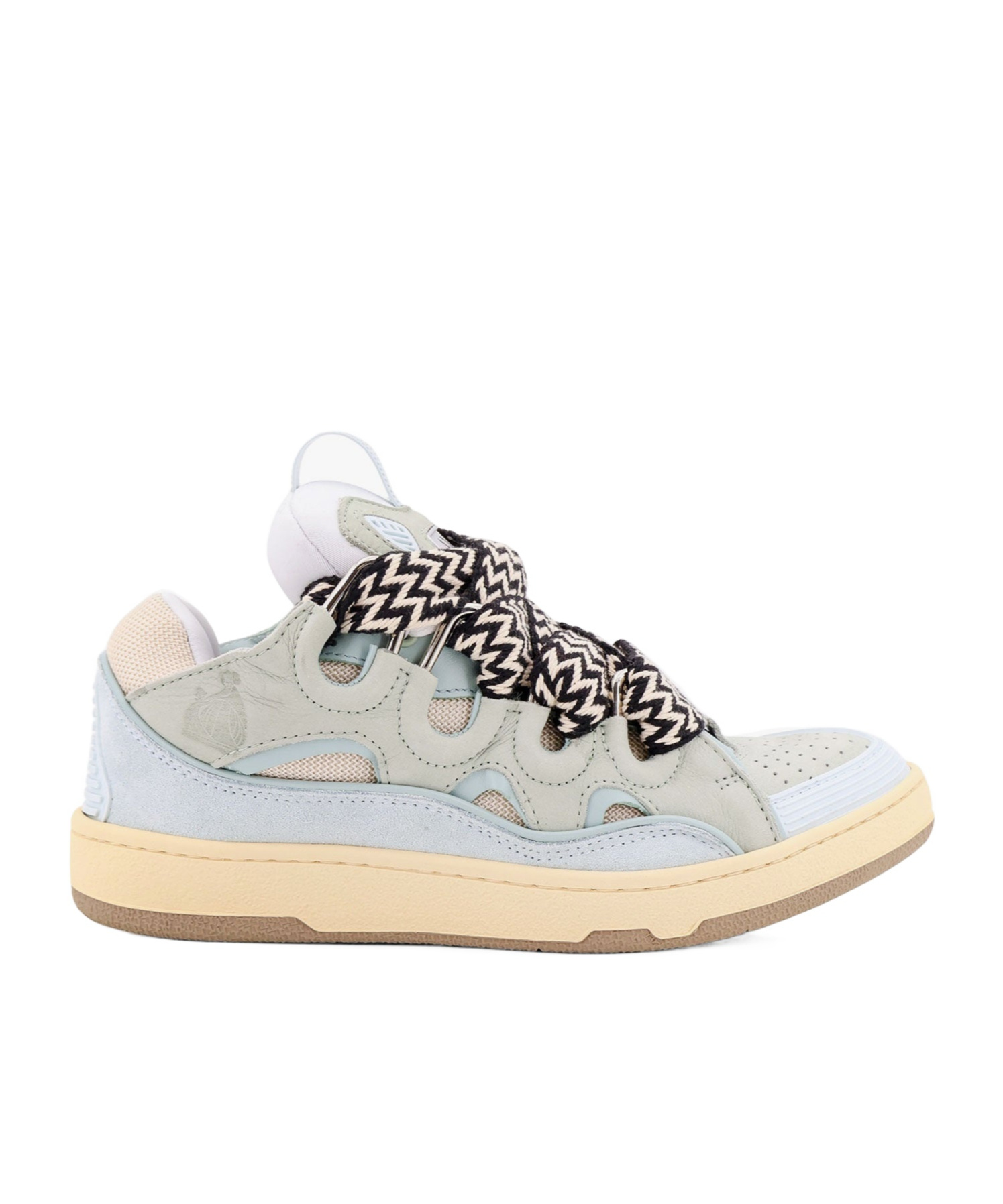 Lanvin Curb Sneakers In Blue