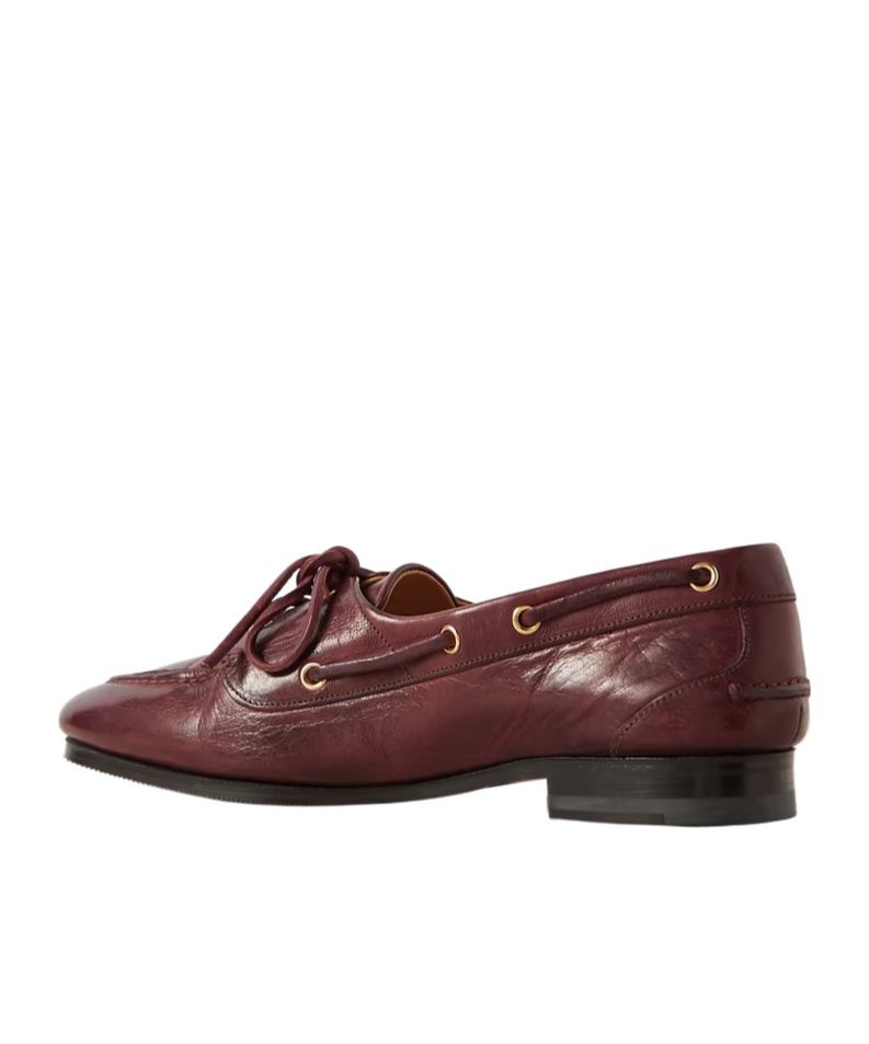 Bally Pathy Lace-up Loafers In Burgundy