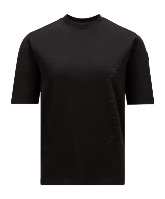 Moncler Logo T-shirt In Black