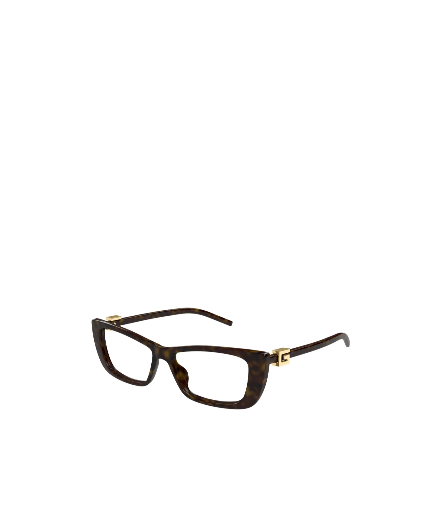 Gucci Gg1682o Linea Gg Logo Eyeglasses In Brown