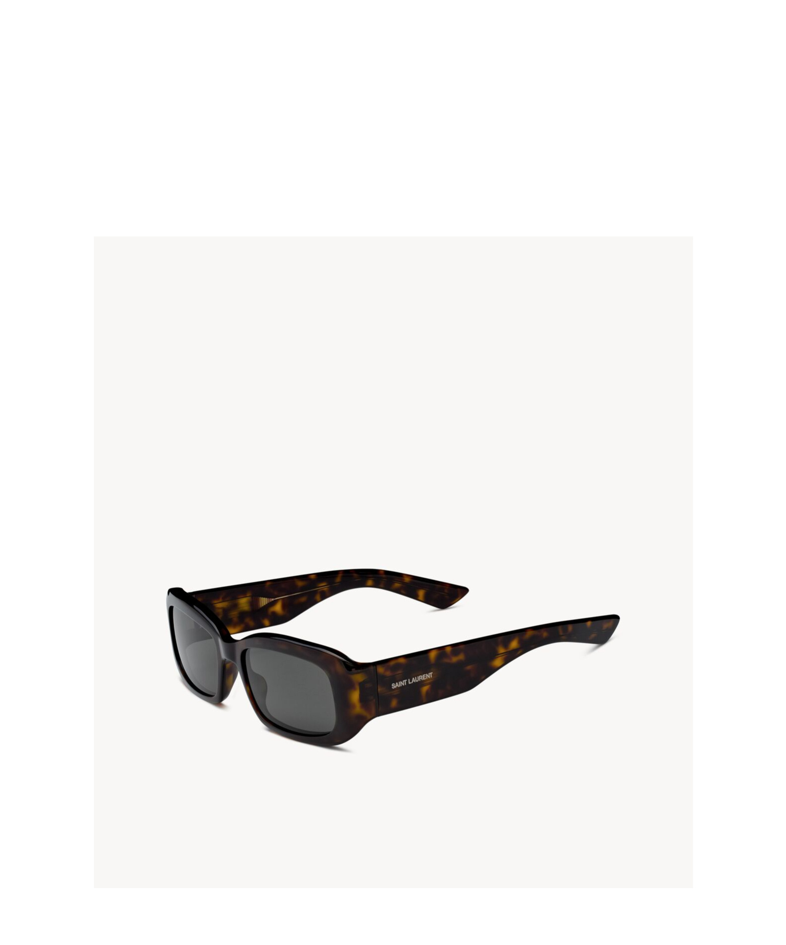 Saint Laurent Sl809 Sunglasses In Dark Havana And Grey