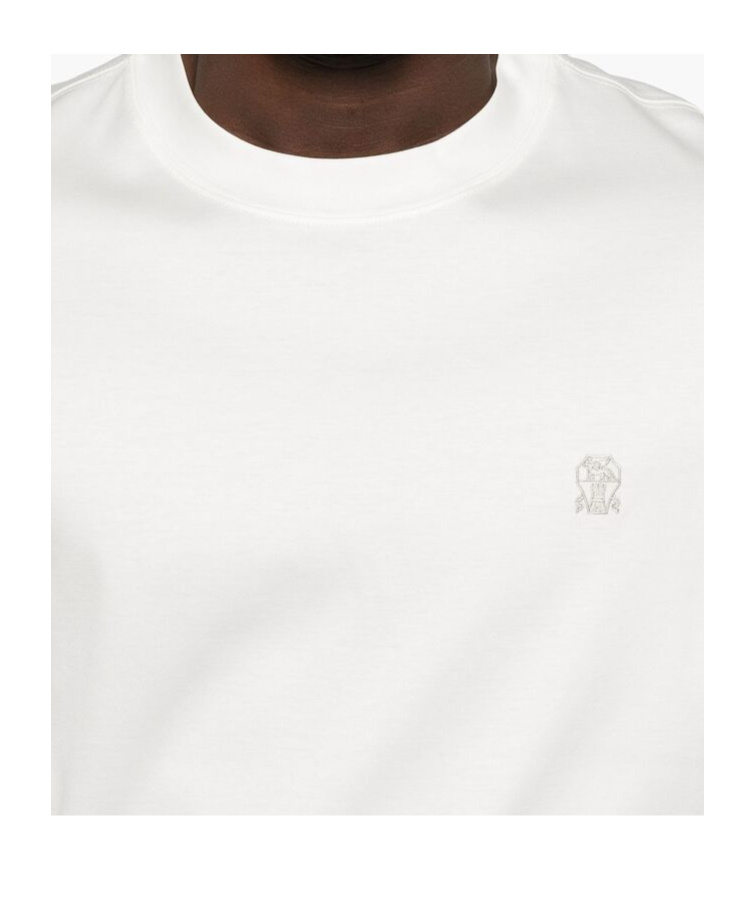 Brunello Cucinelli Short-sleeved T-shirt In Nude