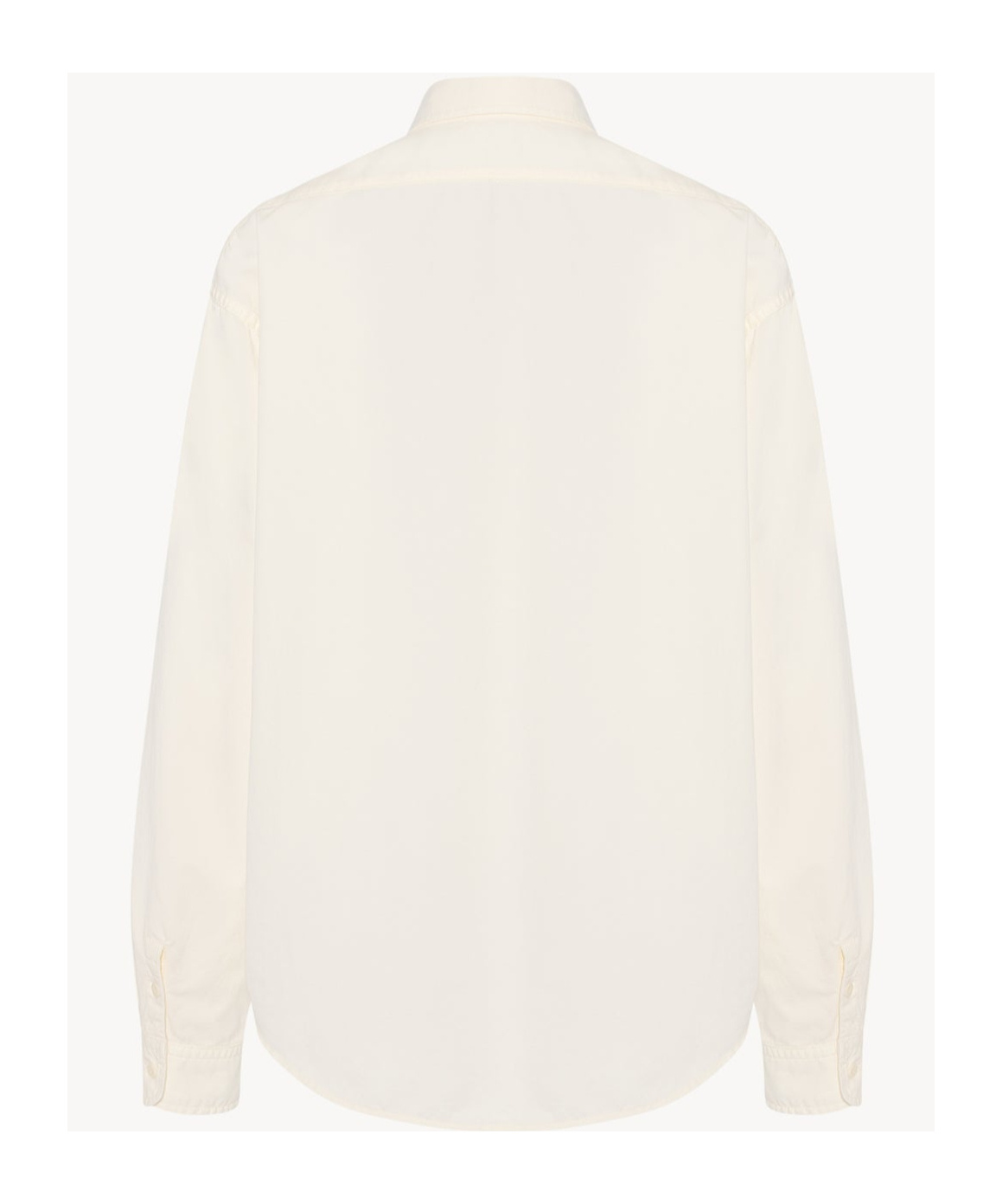 The Row Long Sleeve Shirt In White