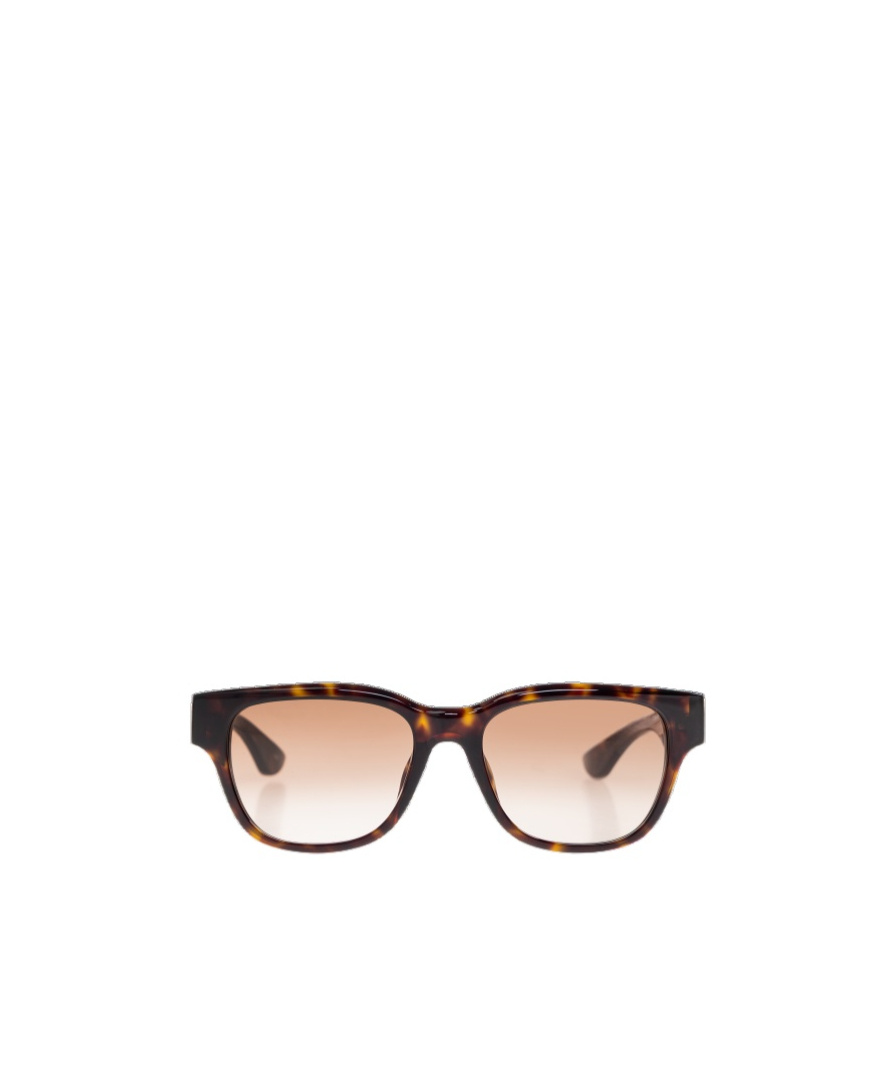 Alexander Mcqueen Full Frame Sunglasses In Brown