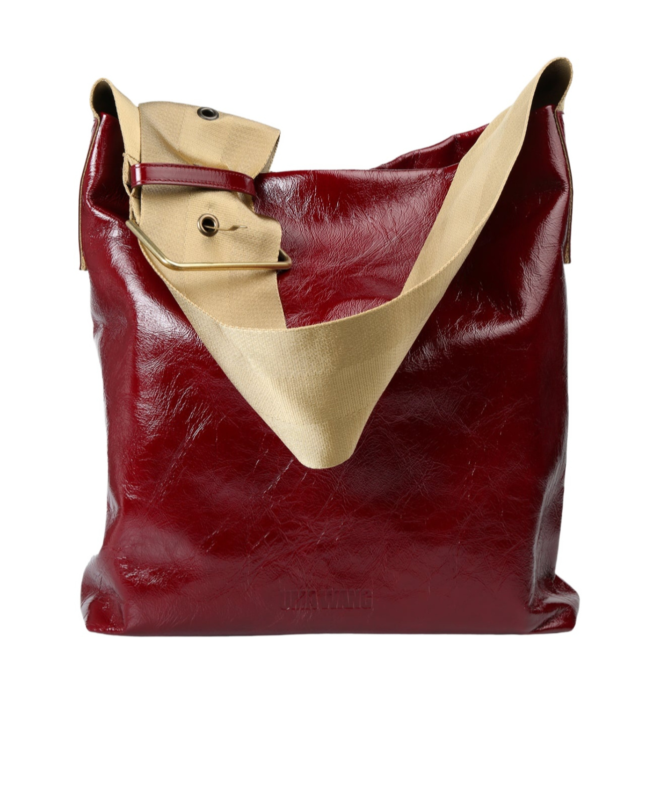 Uma Wang Top Handle Tote In Red