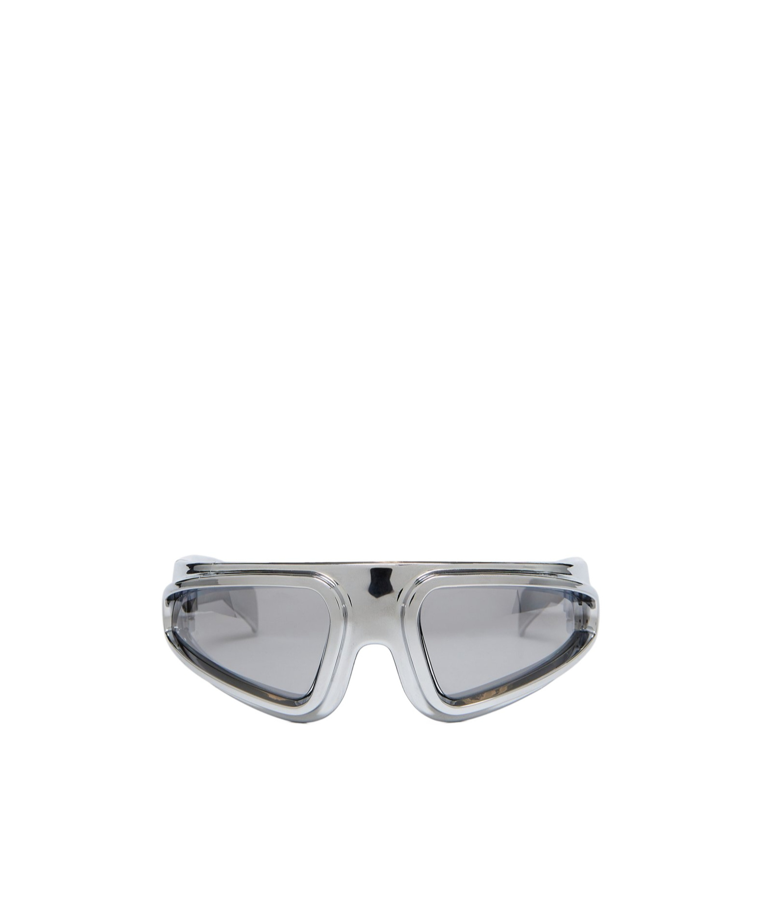 Rick Owens Geometric-frame Sunglasses In Gray