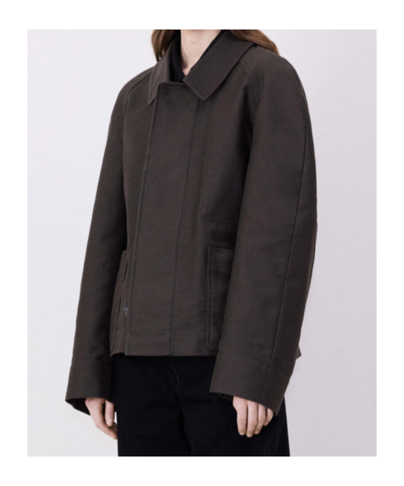 Lemaire Button Fastened Belted Jacket In Black