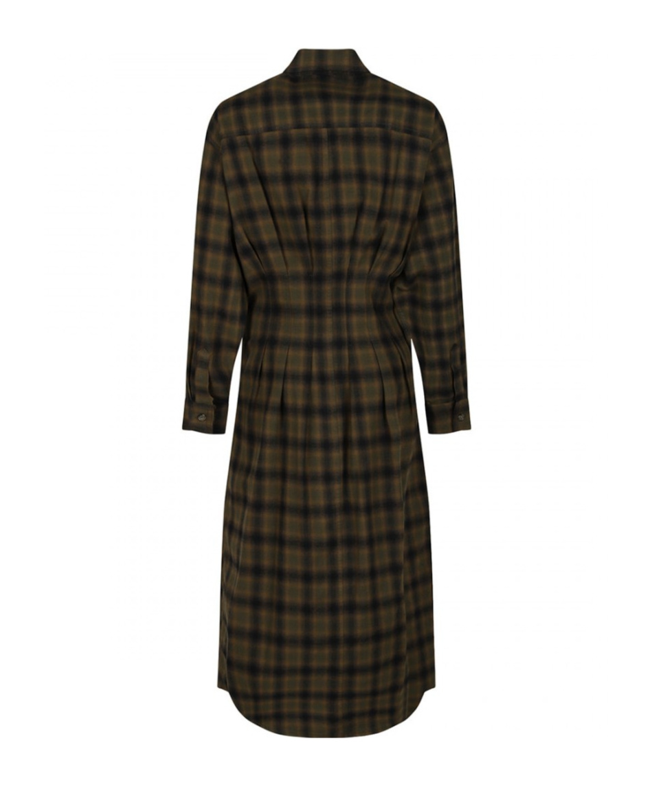 ISABEL MARANT ÉTOILE ISABEL MARANT ÉTOILE TIMEA CHECKED SHIRT DRESS