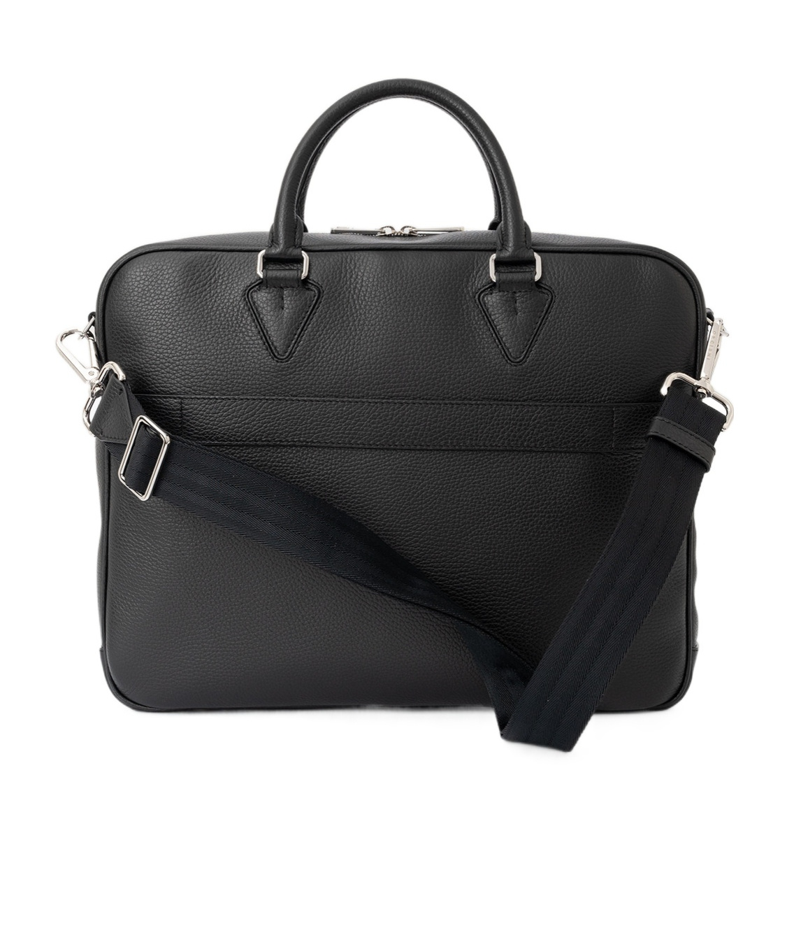 Orciani Timeless Briefcase In Black