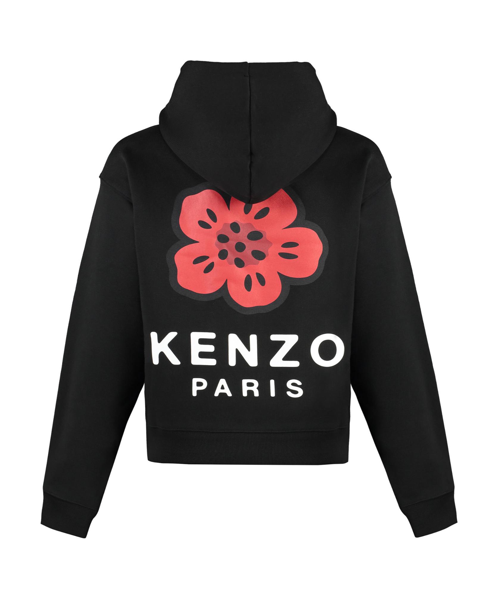 Shop Kenzo 'boke Flower' Classic Hoodie In Black