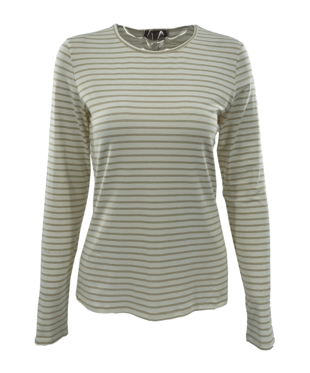 Max Mara Long Sleeved T-shirt In Gray