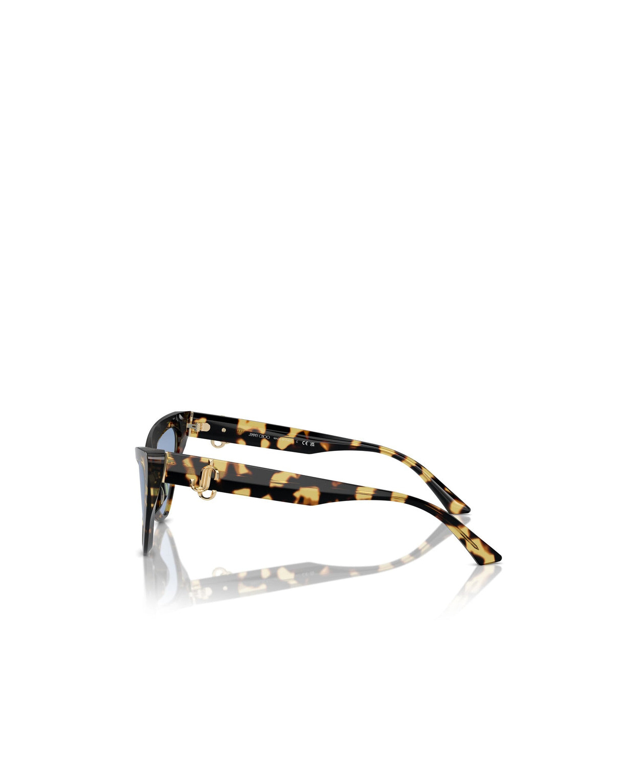 JIMMY CHOO JIMMY CHOO EYEWEAR TRIANGLE FRAME SUNGLASSES