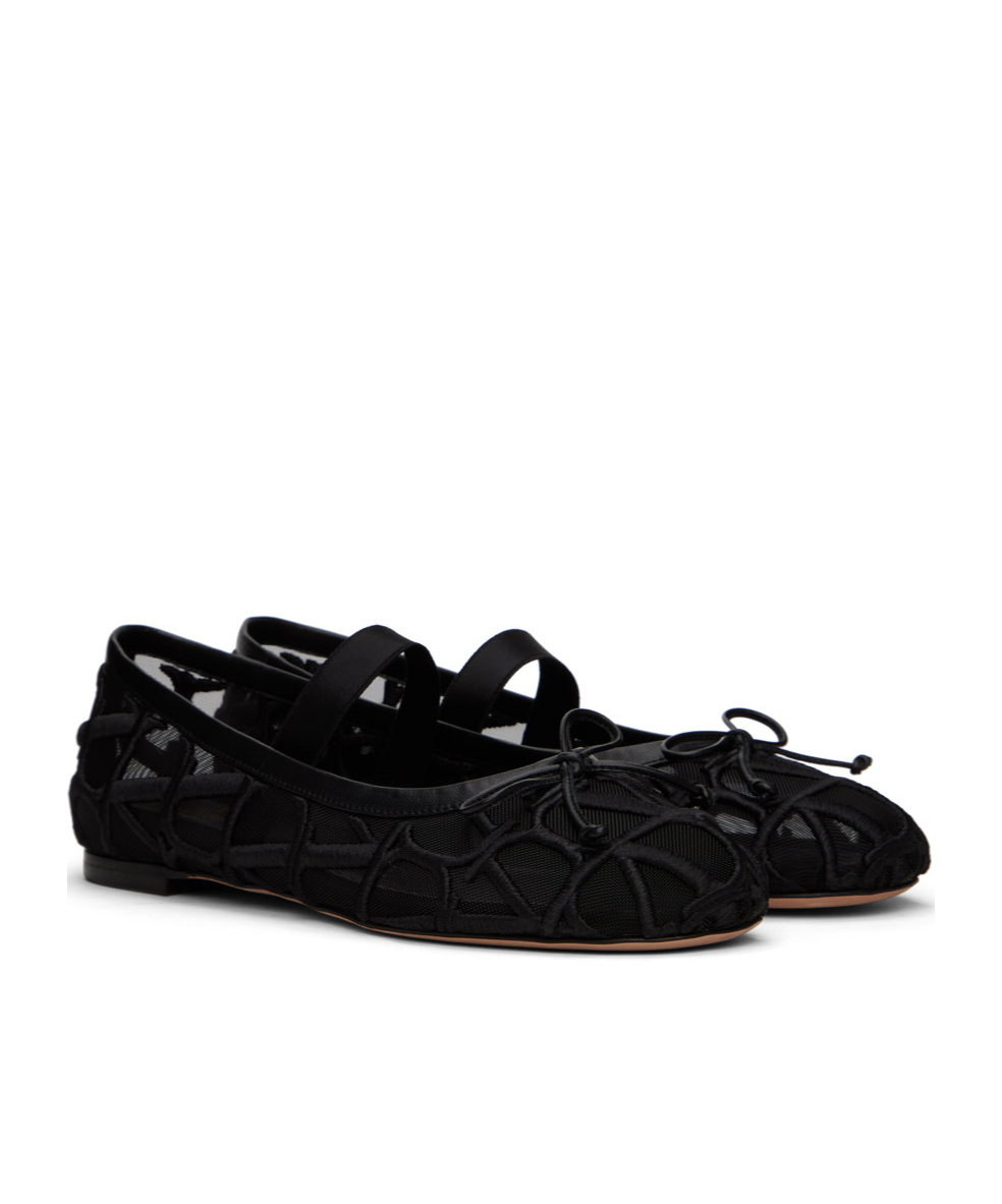 Valentino Flats In Black