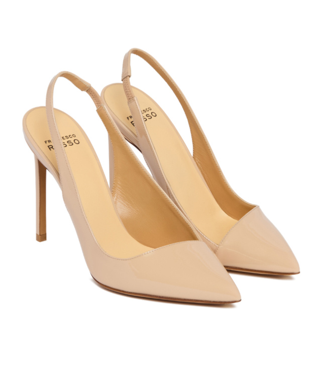 Francesco Russo High-heeled Sandals In Nude