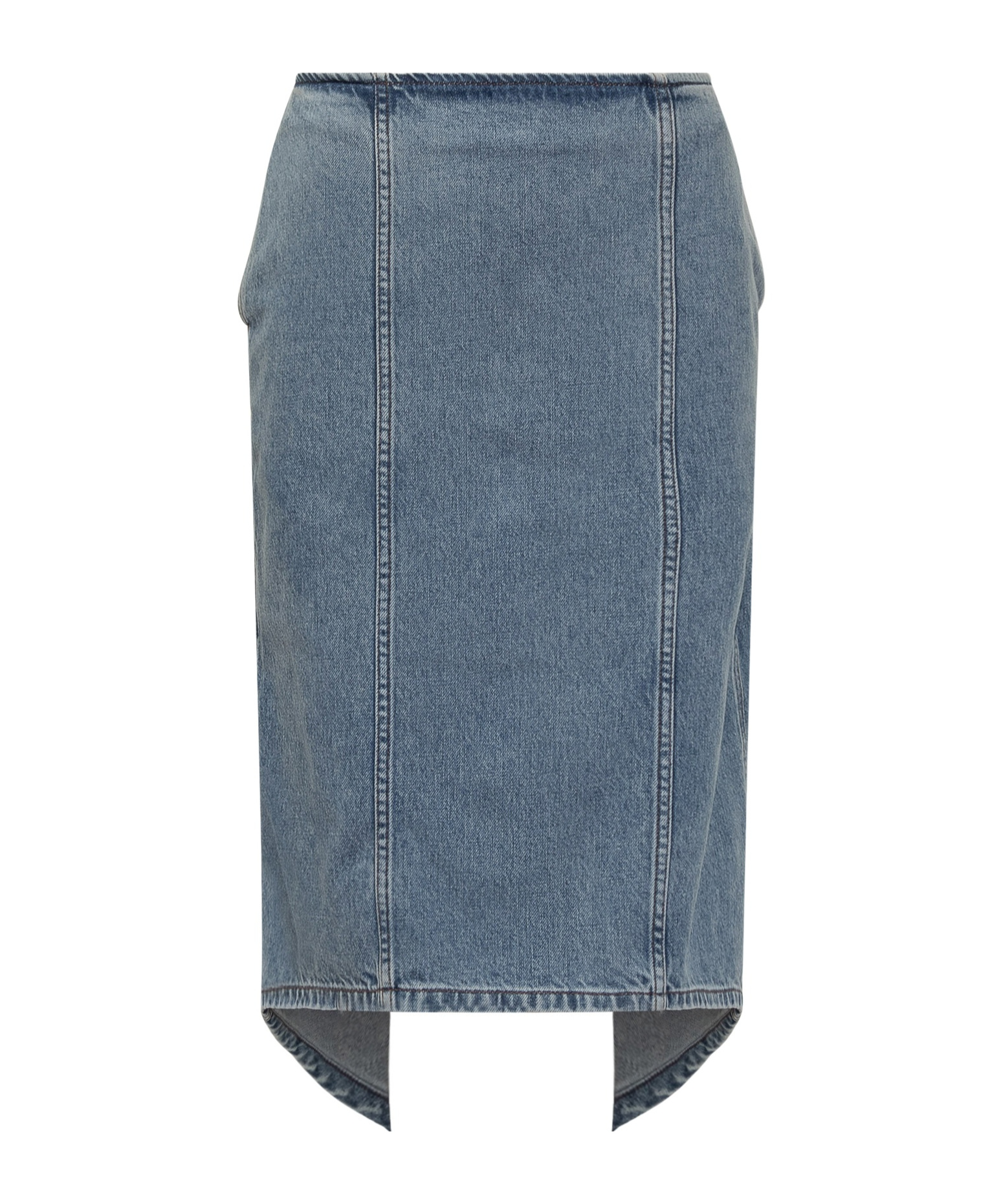 Jw Anderson Denim Skrit In Light Blue