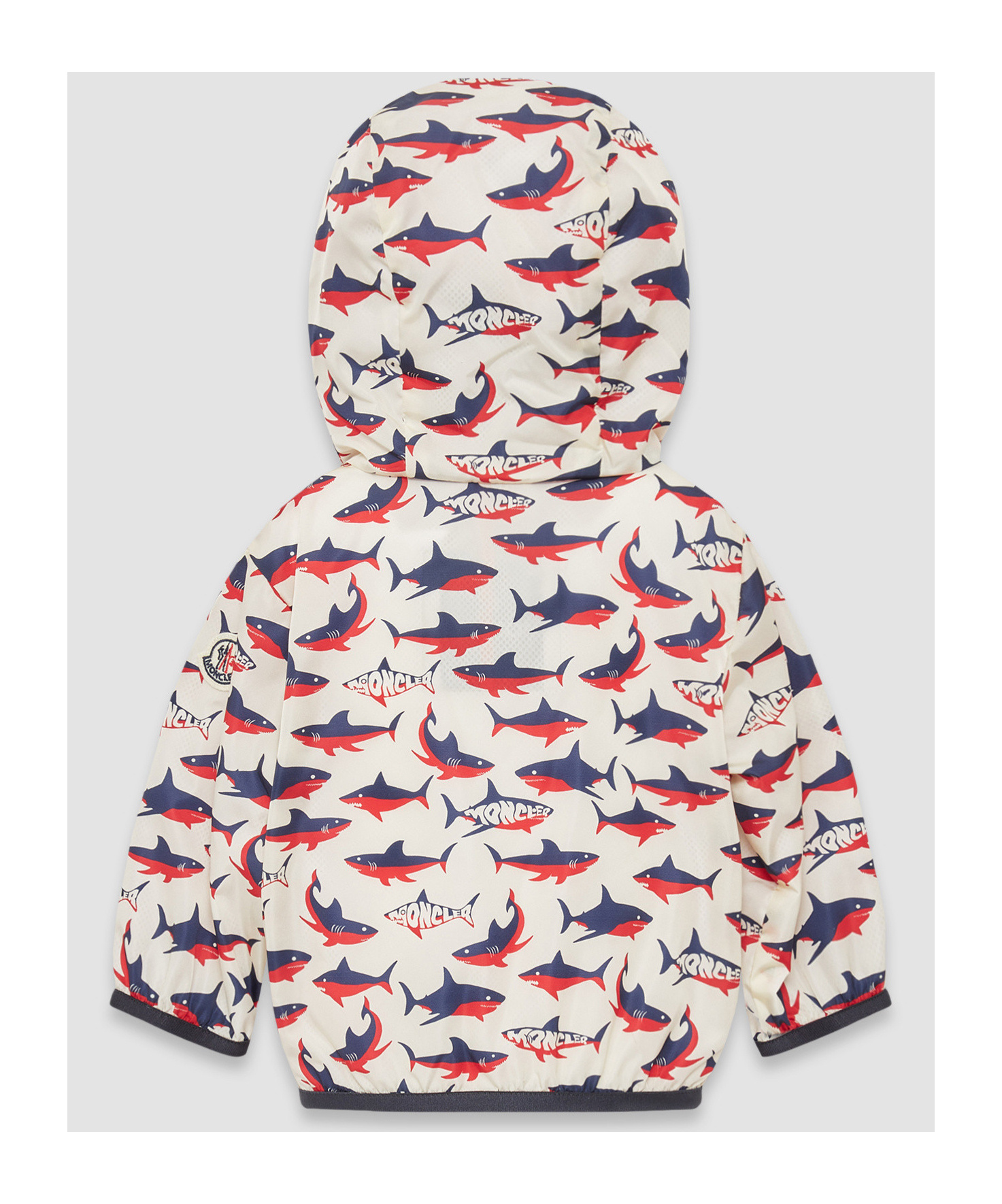 Moncler Hooded Jacket In White