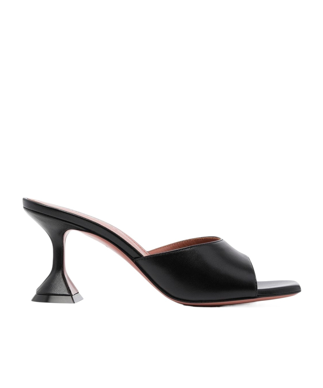 AMINA MUADDI SQUARE OPEN-TOED HIGH-HEEL SANDALS 
