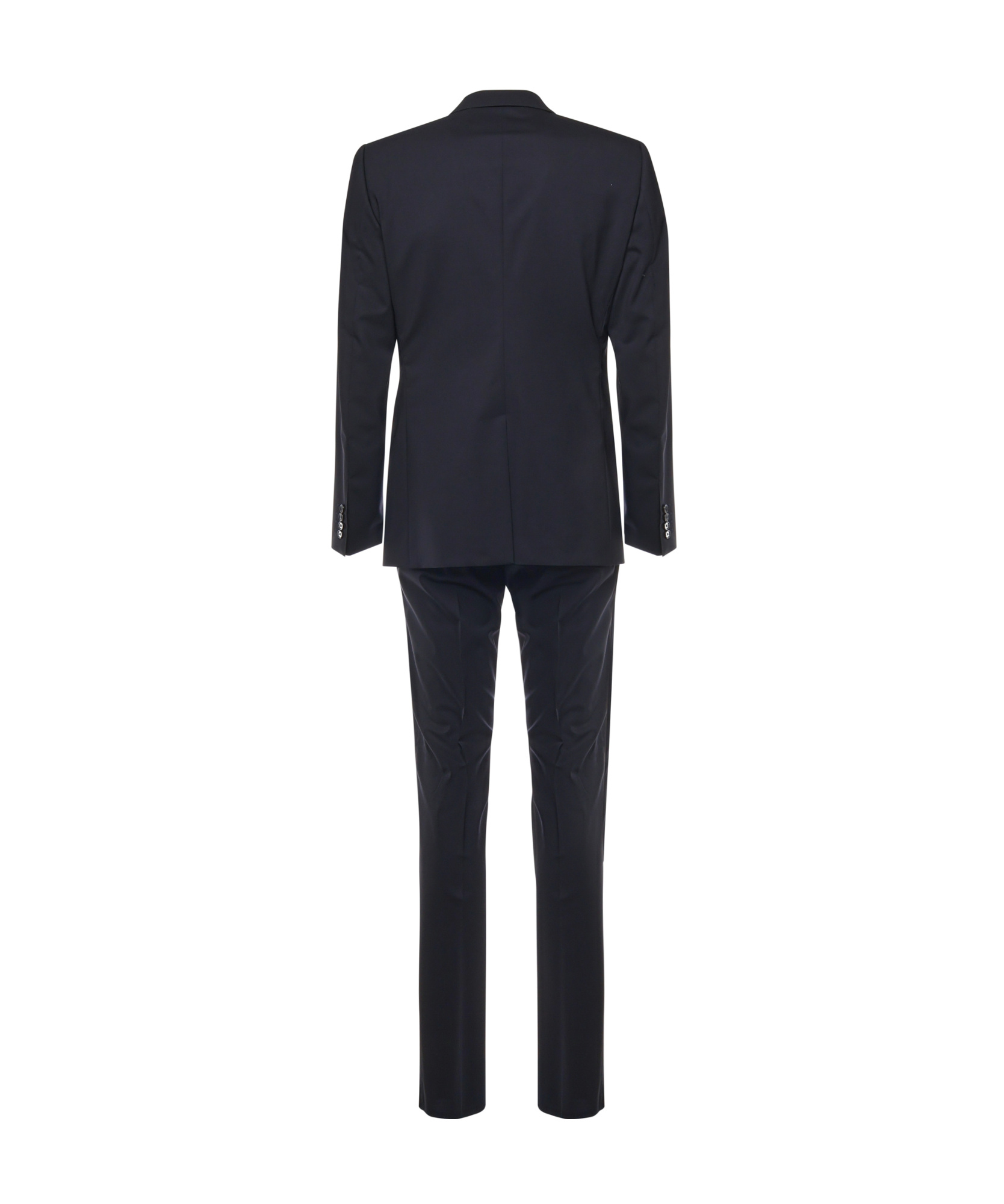 Dolce & Gabbana Double-button Single-breasted Suit In Blue