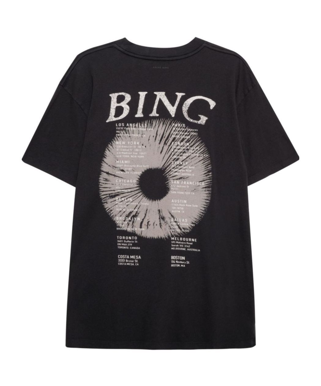 ANINE BING WALKER T-SHIRT