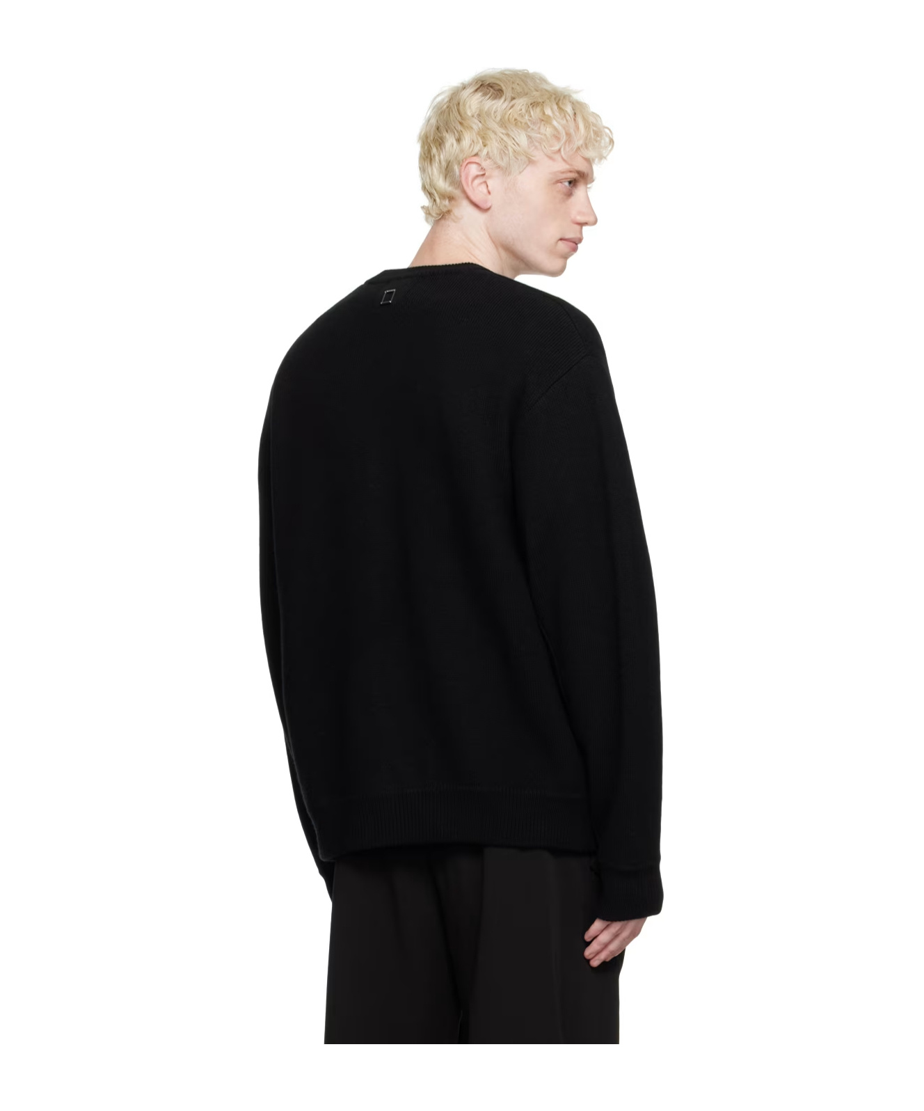 Wooyoungmi Essential Button Knitted Cardigan In Black