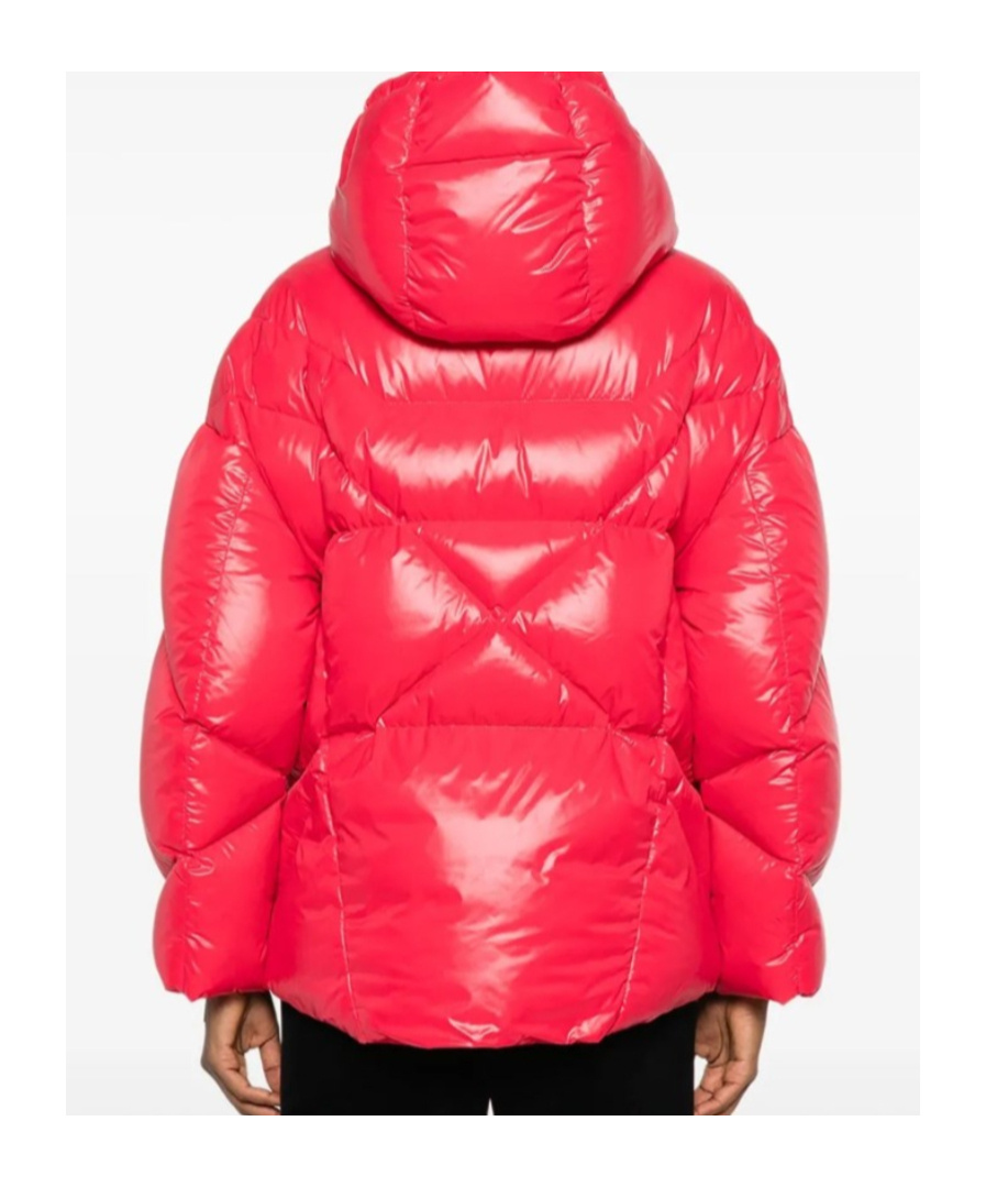 Khrisjoy Iconic Milano In Shiny Nylon In Red