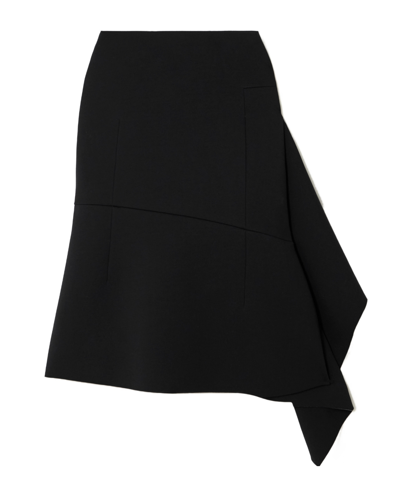 Dries Van Noten Comfortable Midi Skirt In Black