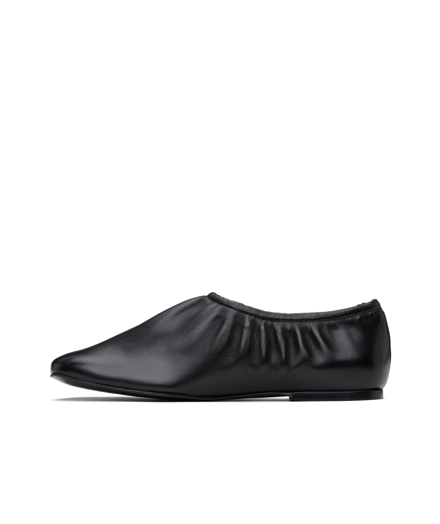Apc Black Swan Slip-on Ballerina Flats In Black