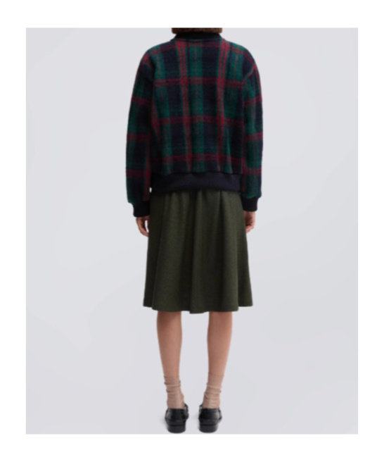 Aspesi Checkered Sweater In Multi
