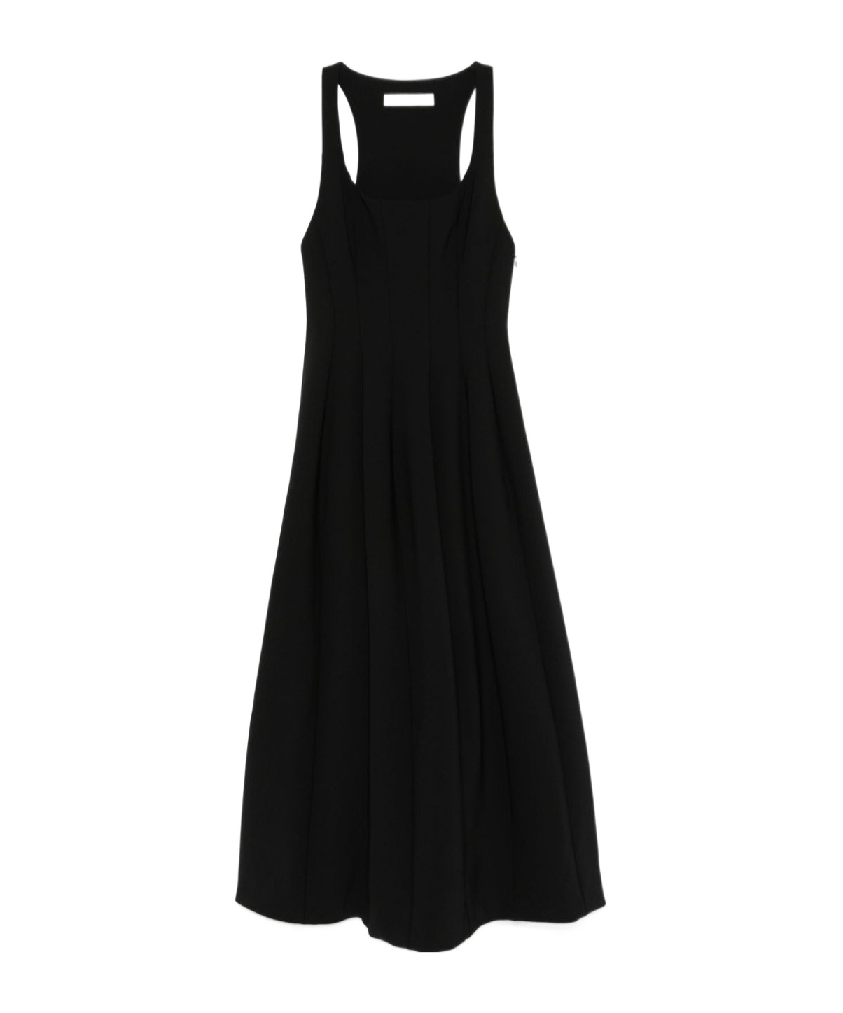 Philosophy Di Lorenzo Serafini Pleated Maxi Dress In Black