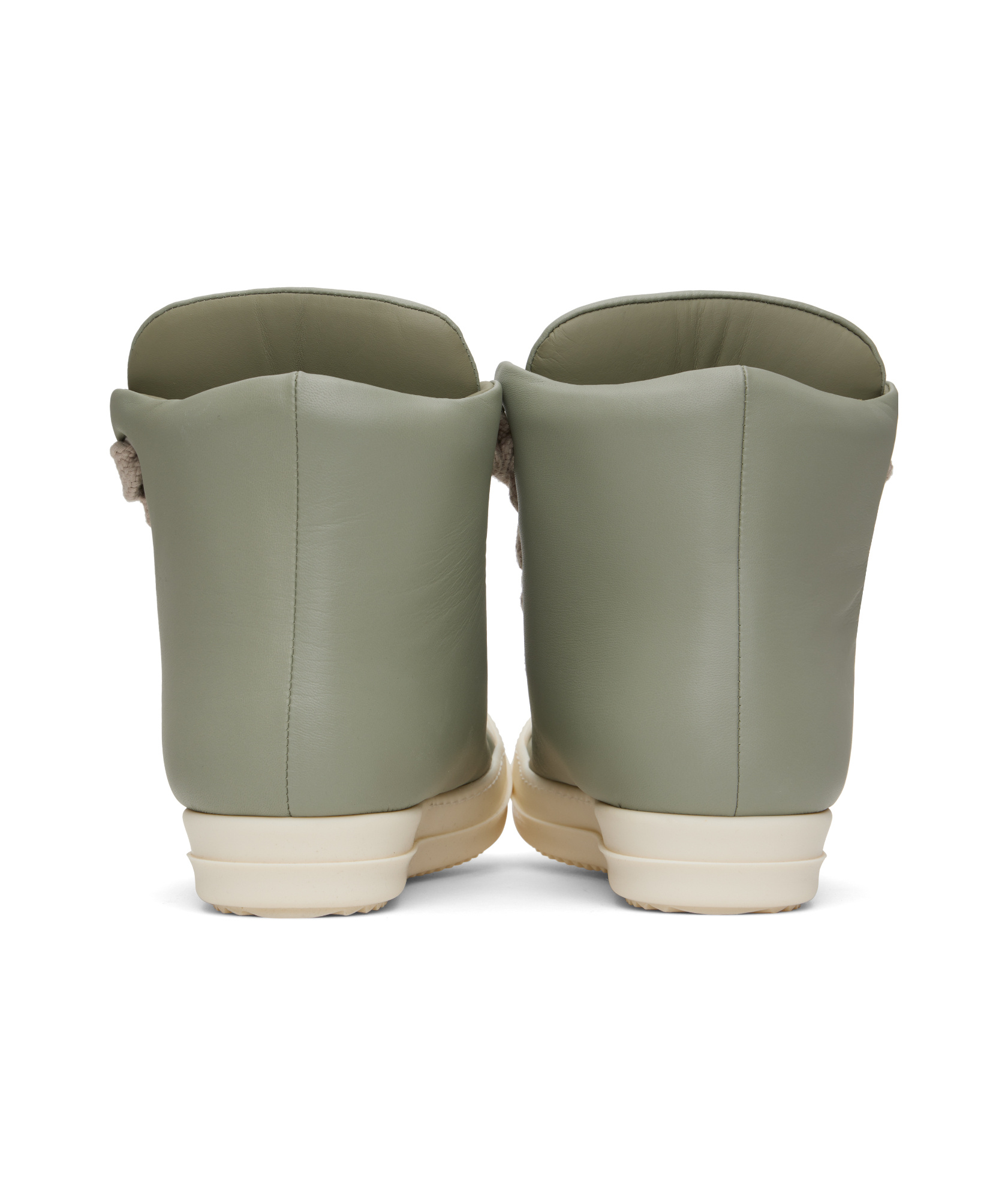 Rick Owens Laced Sneakers In Gray