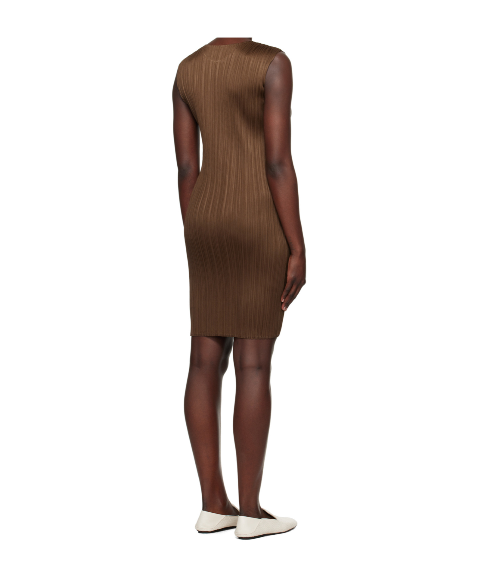 Issey Miyake Asymmetrical Dress In Red
