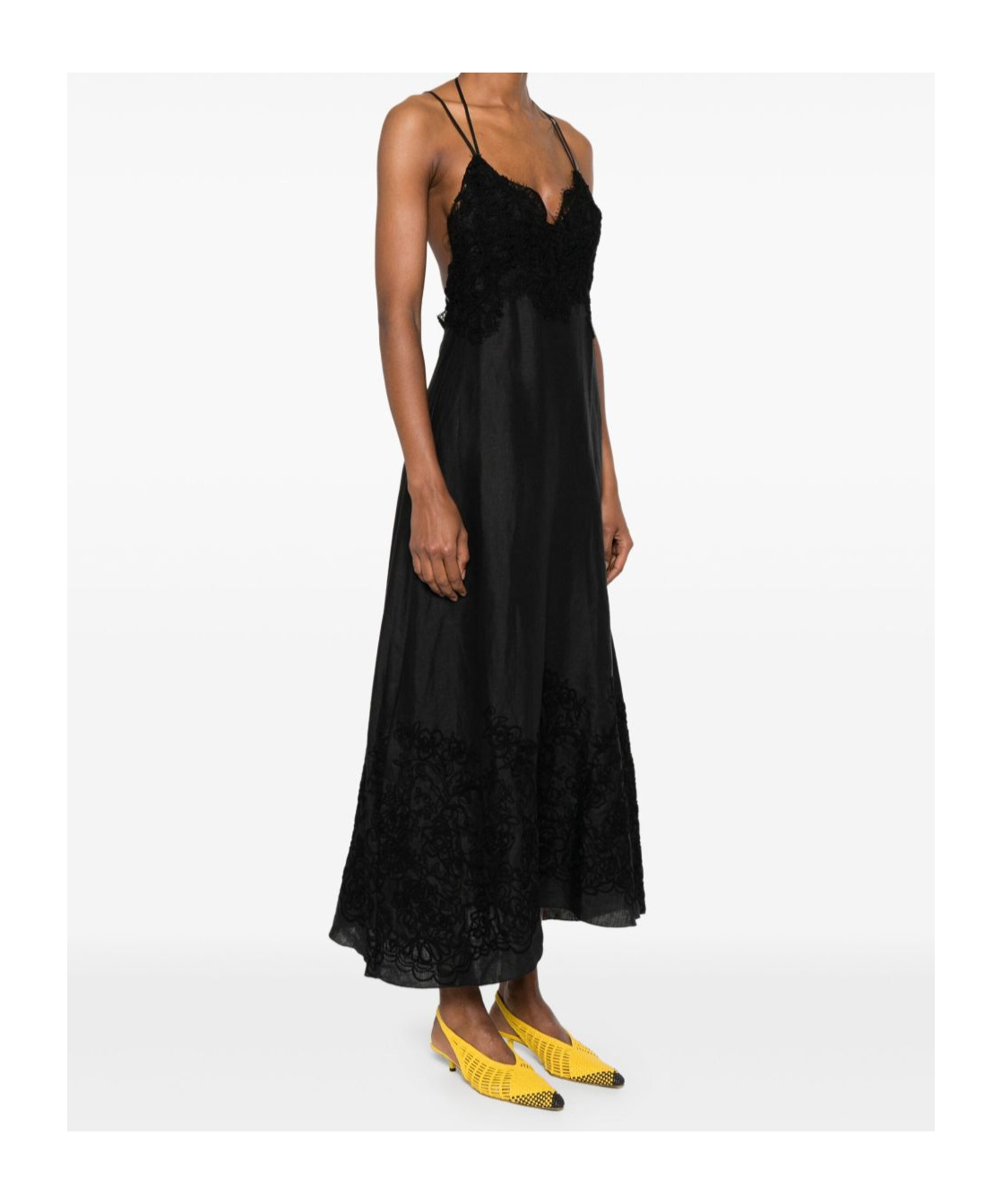 Shop Ermanno Scervino Lace-up Dress