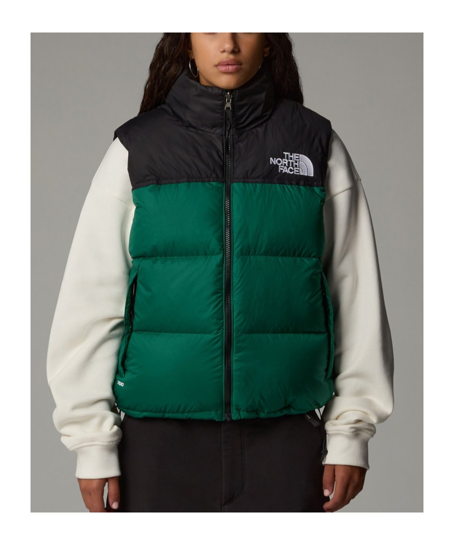 Shop The North Face 1996 Retro Nuptse Gilet In Green