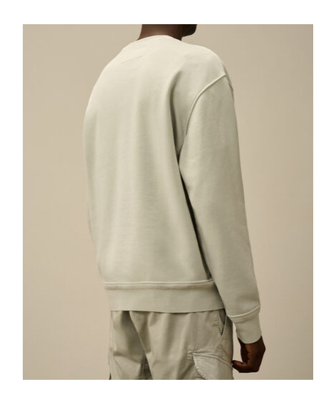 C.p. Company Long-sleeved Round-neck Sweater In Nude