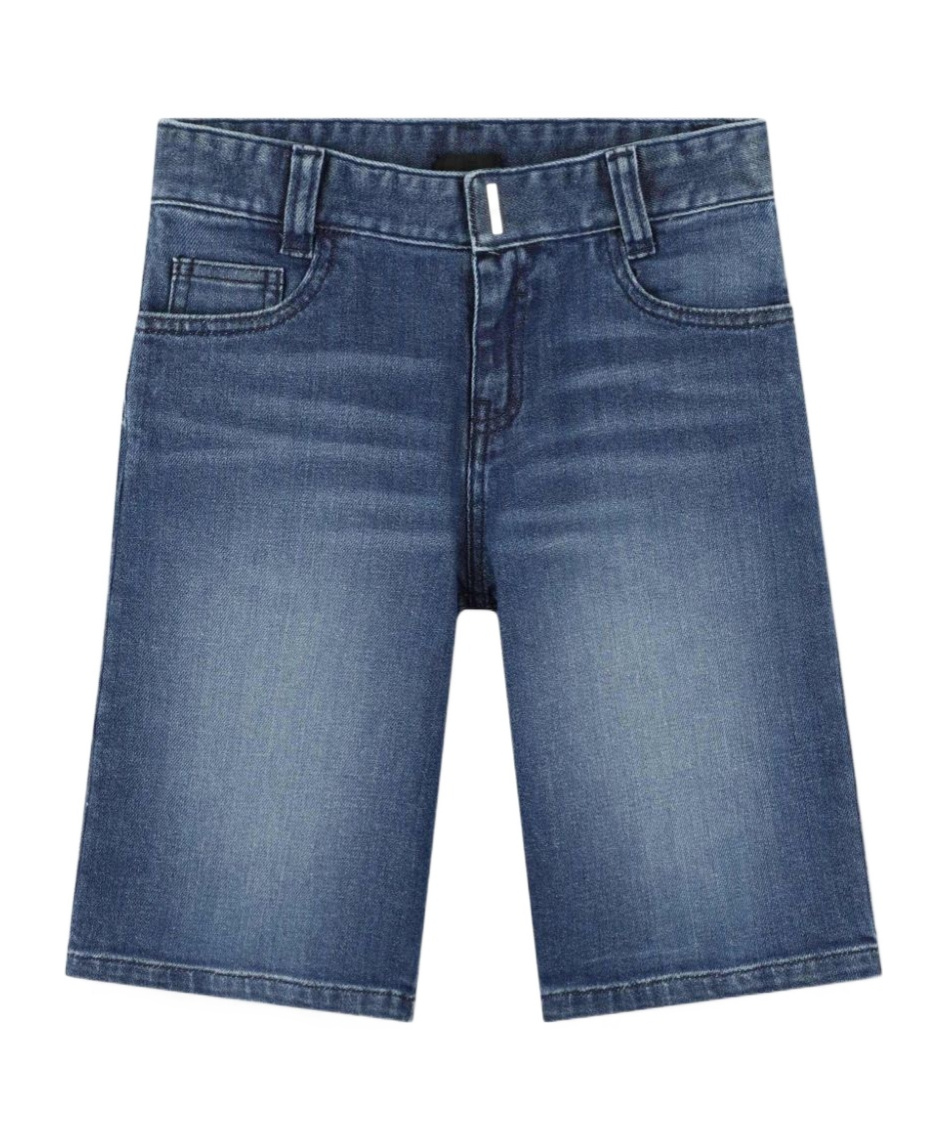 GIVENCHY BELT-LOOP DENIM SHORTS