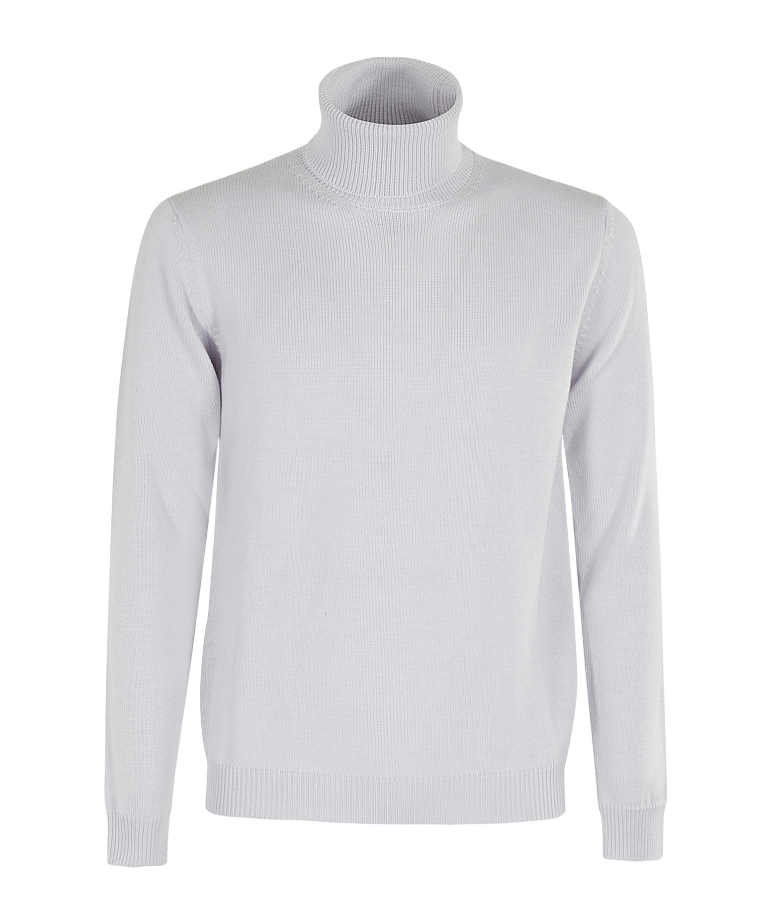 Roberto Collina Turtleneck Knit Sweater In Gray