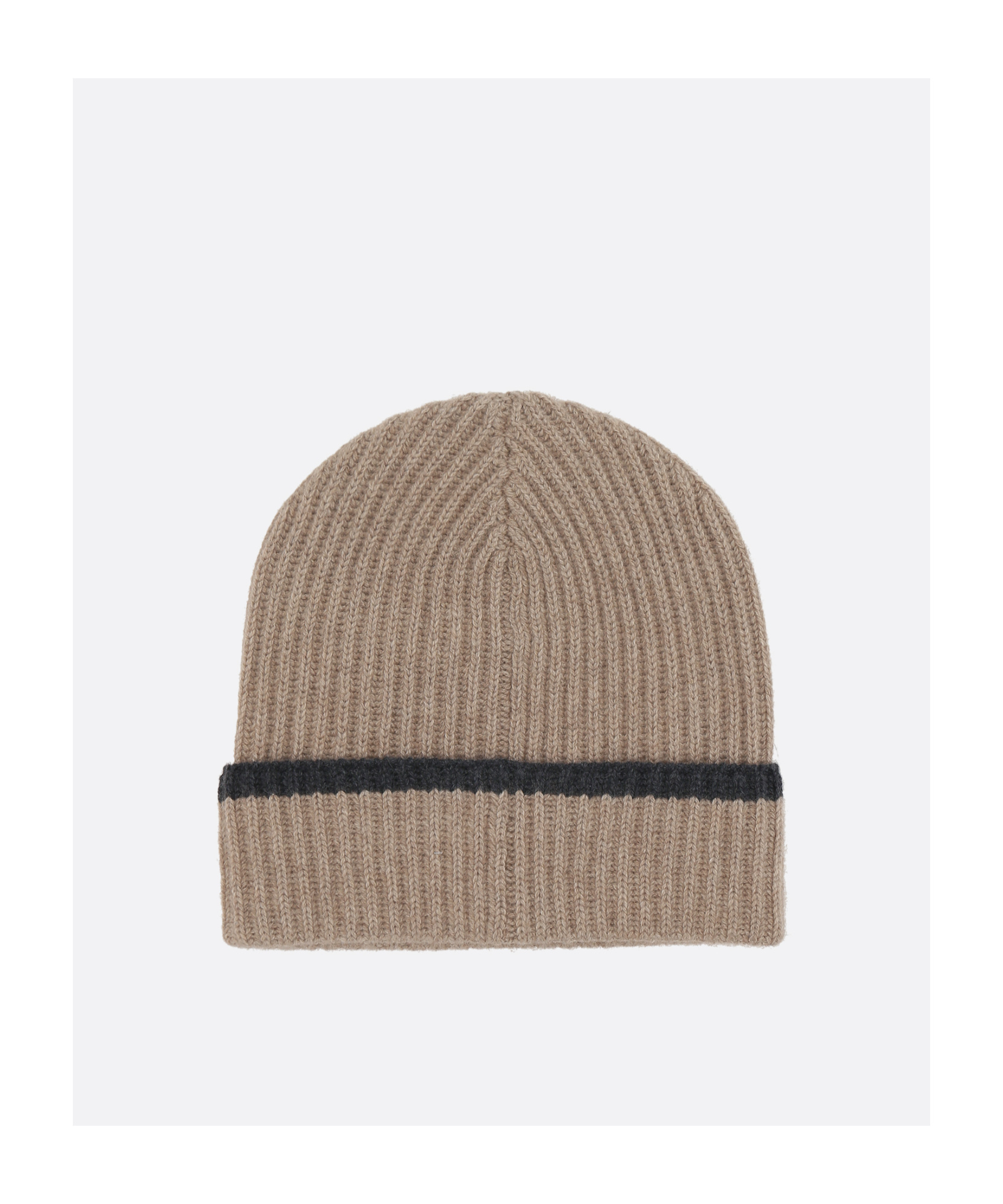 Brunello Cucinelli Embellished Cashmere Beanie In Brown