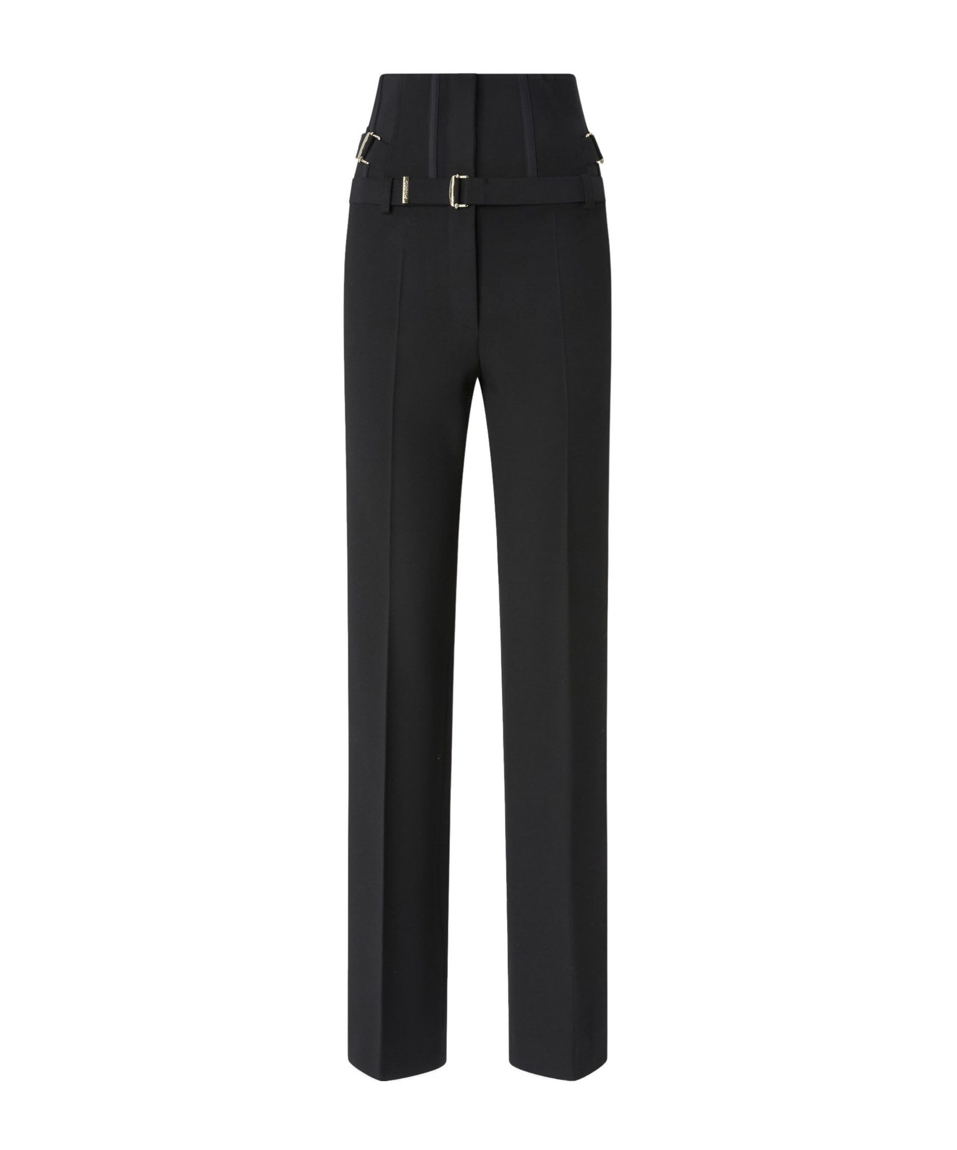 Pinko Belt Detail Track Pants In Black
