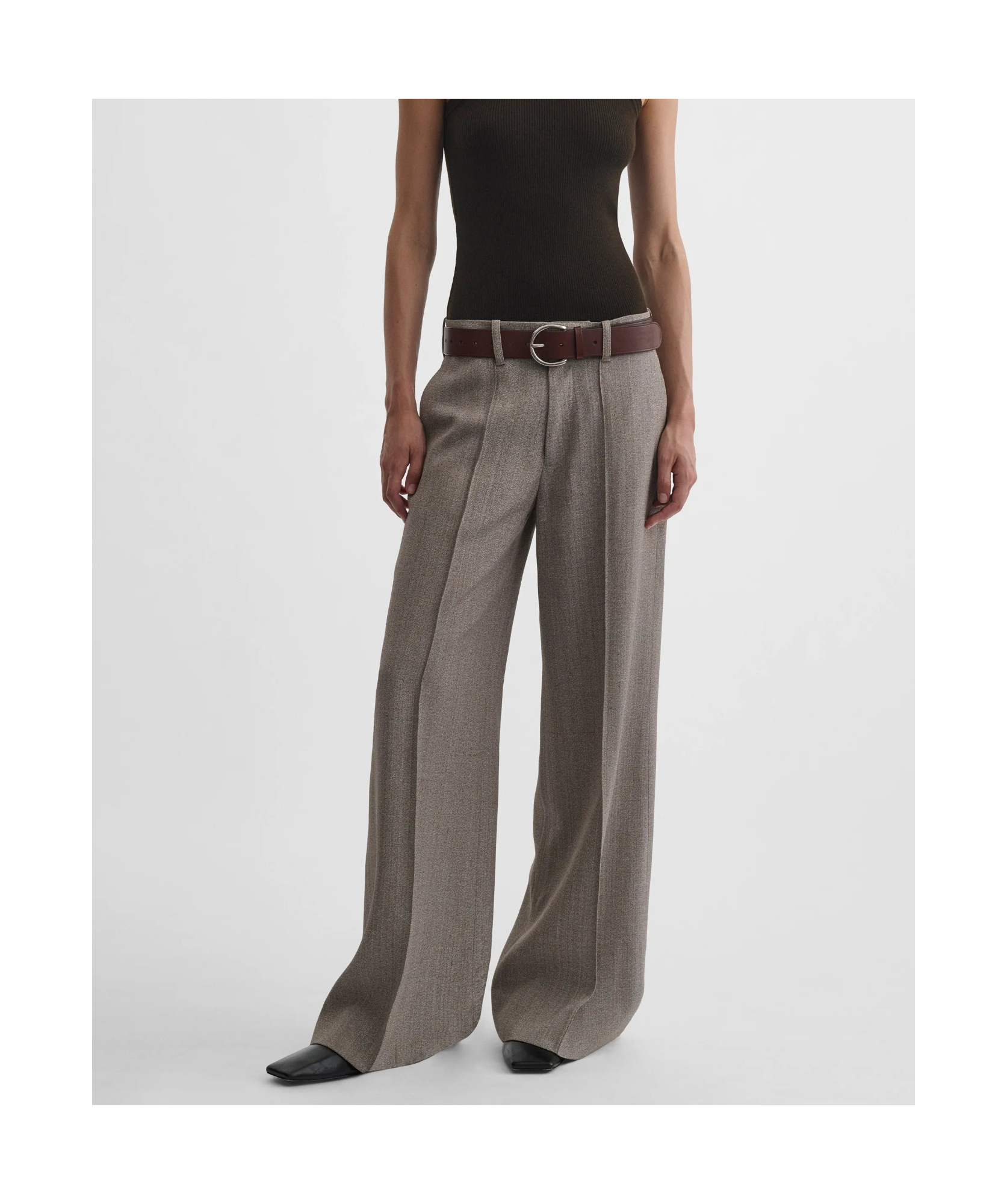 PHOEBE PHILO BELT LOOPS SLACKS